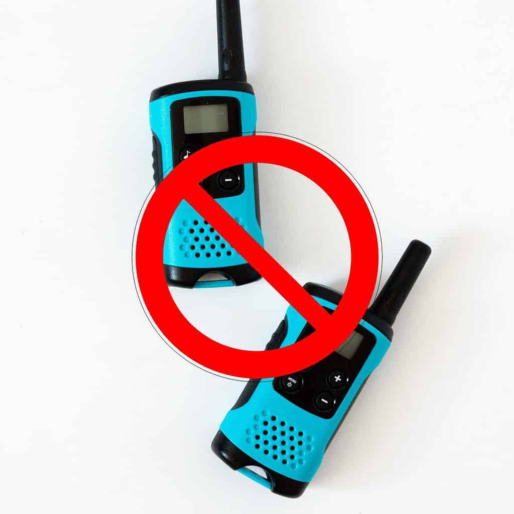 wifi trouble by walkie talkie