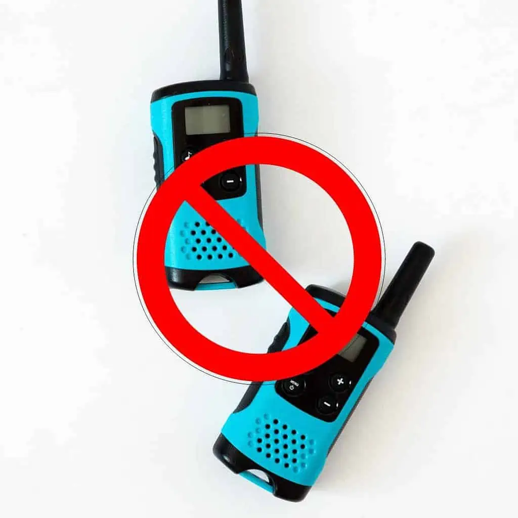 wifi trouble by walkie talkie